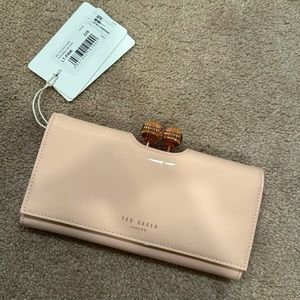 COPY - A very cute baby pink and rose gold TED BAKER wallet. BRAND NEW!